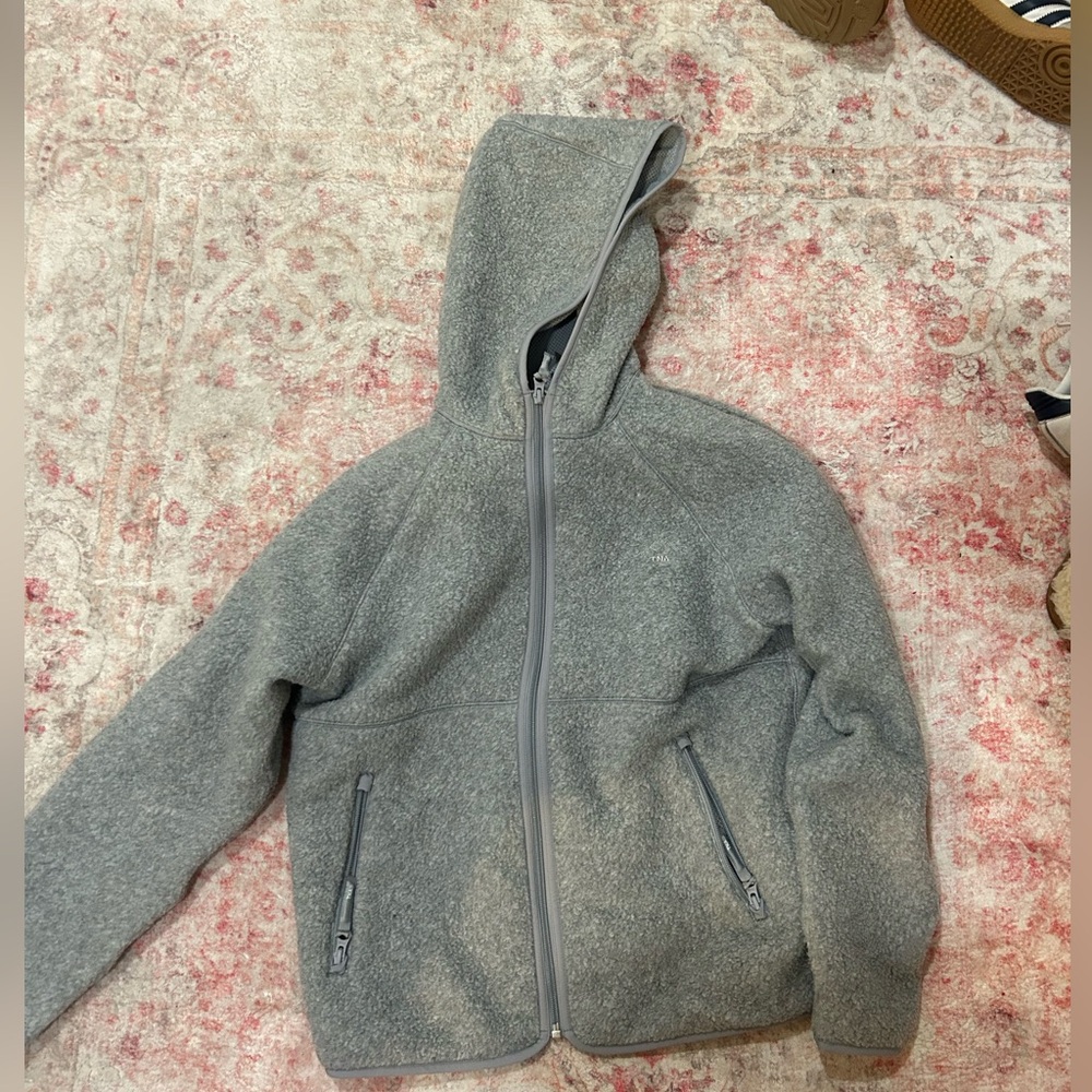Aritzia TNA Zip Up Fleece Hoodie